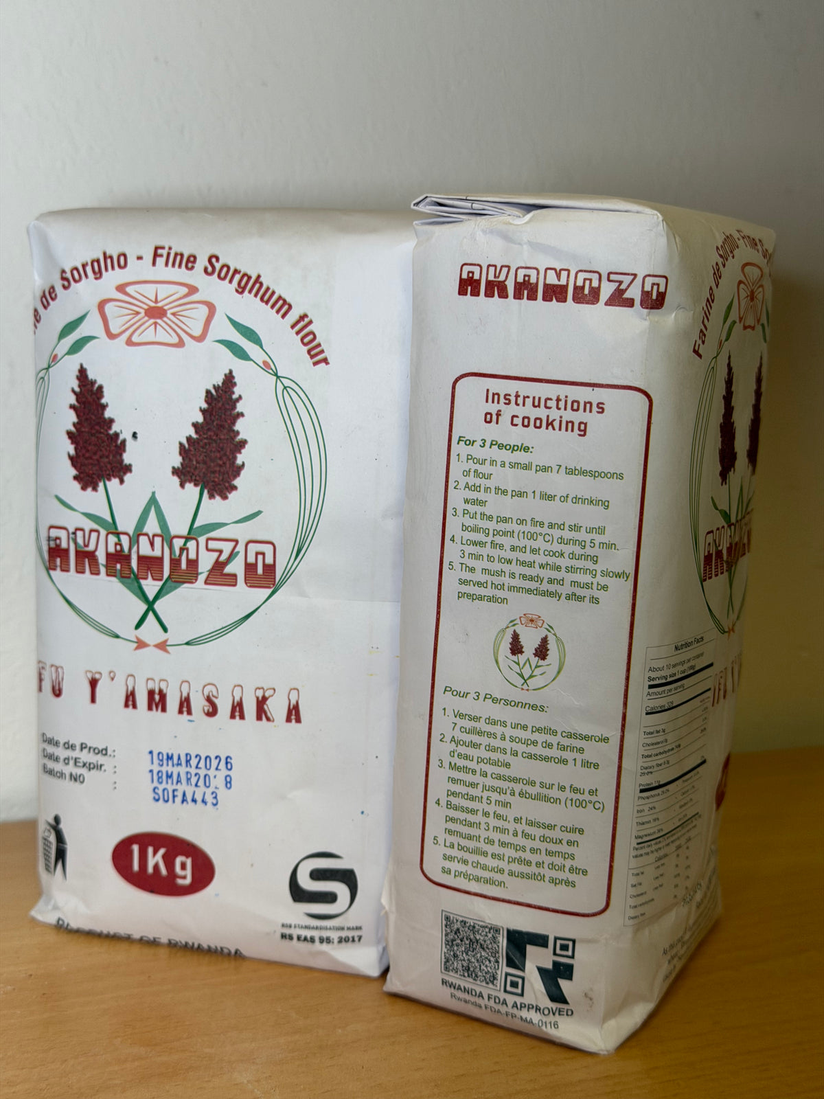 Akanozo- Ifu Y’Amasaka 1Kg
