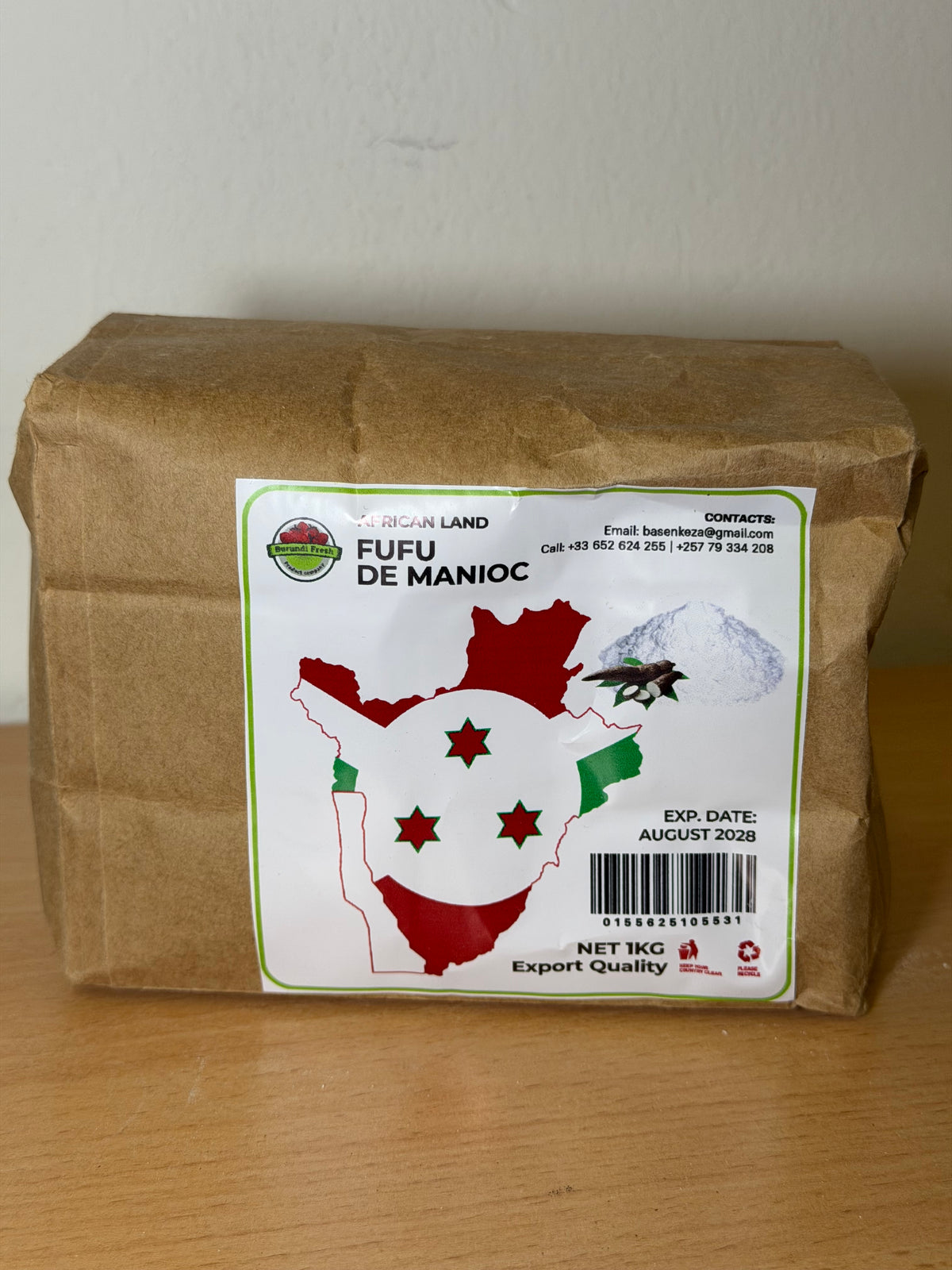 Fufu de Manioc-1kg